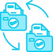 Folder Management Vector Icon