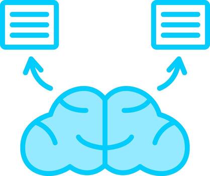 Natural Language Processing Vector Icon