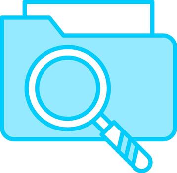 icono de vector de carpeta