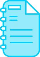 Note Page Vector Icon