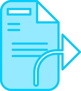 Send File Vector Icon