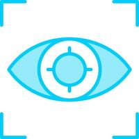 Eye Tracking Vector Icon