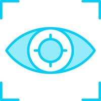 Eye Tracking Vector Icon