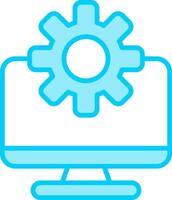 Computer Vector Icon