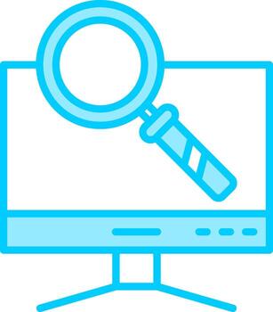 Computer Vector Icon