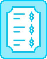 Price List Vector Icon