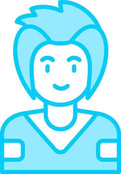 icono de vector de mujer