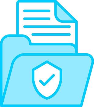 icono de vector de documento