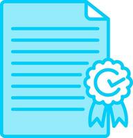 certificate Vector Icon