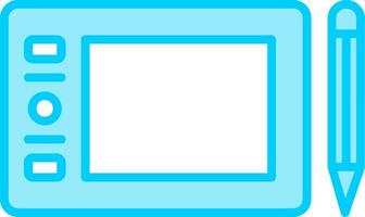 Graphic Tablet Vector Icon