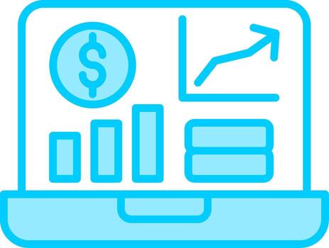 rentable vector icono