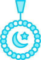 icono de vector de tasbih