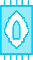 Prayer Rug Vector Icon