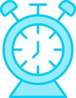 icono de vector de reloj de escritorio