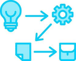 Process Vector Icon