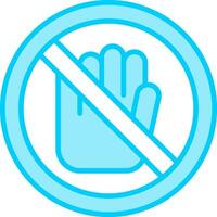 No Touch Vector Icon