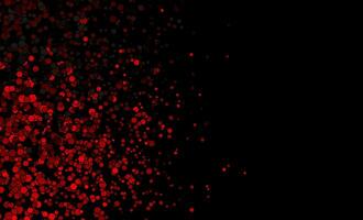 Dark red tech geometric hexagons abstract background vector