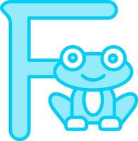 Capital F Vector Icon