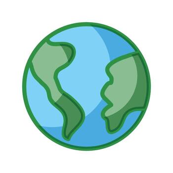 Vector global environment icon design element vector