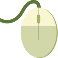 A green mouse png