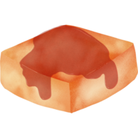 une fraise crêpe png