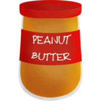 A jar of peanut butter png