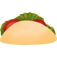 une charmant taco png