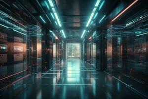 Generative AI. Digital Future Motion Data Transfer in the Modern Data Center photo