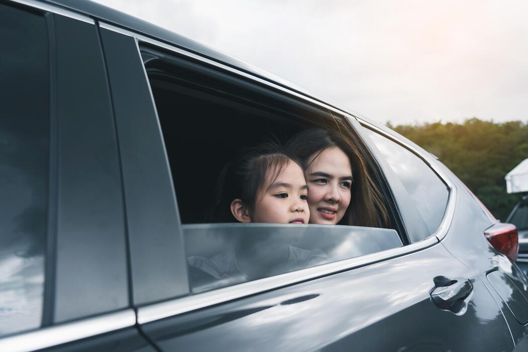 Asian Family Car Stock Photos Images and Backgrounds for Free Download