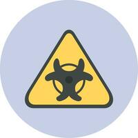 Biological Hazard Vector Icon