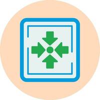 Assembly Point Sign Vector Icon