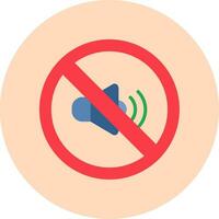 No Sound Vector Icon