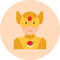 Superhero Vector Icon