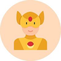 Superhero Vector Icon