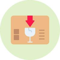 Fragile Vector Icon
