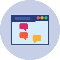 Group Chat Vector Icon