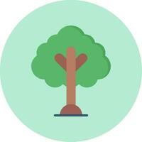 icono de vector de árbol