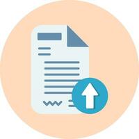 Upload File Vector Icon