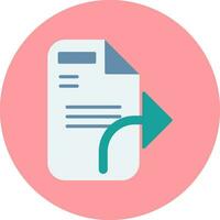 Send File Vector Icon