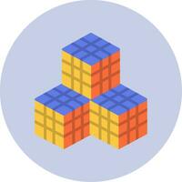 Cubes Vector Icon