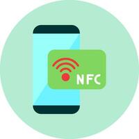 nfc vector icono