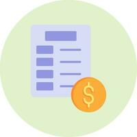 Invoice Vector Icon