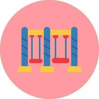 icono de vector de oscilación