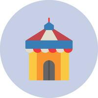 Circus Tent Vector Icon