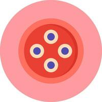 Plasmodium Falciparum Vector Icon