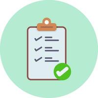 Checklist Vector Icon