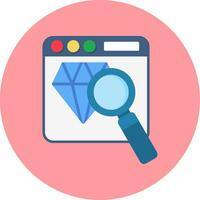 magnifying glass Vector Icon