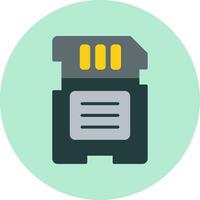 Memory Card Vector Icon