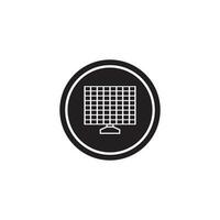 solar panel icon vector