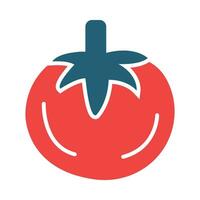 Tomato Vector Glyph Two Color Icon For Personal And Commercial Use.